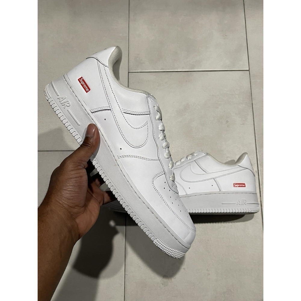 Size 13- Supreme X Nike Air Force 1 Low CU9225-100